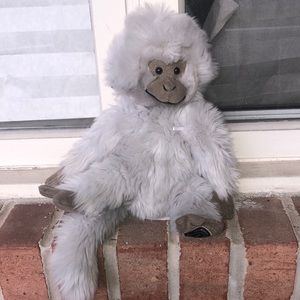Starbucks Coffee Wildlife Collectibles 1st Edition Plush Gray Monkey